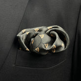 MINI IGLOO SILK POCKET SQUARE